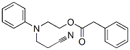 2-((2-cyanoethyl)(phenyl)amino)ethyl 2-phenylacetate CAS#: 24655-82-1