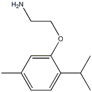 2-(2-isopropyl-5-methylphenoxy)ethanamine CAS#: 26583-34-6
