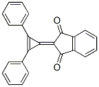 2-(2,3-Diphenyl-2-cyclopropen-1-ylidene)-1H-indene-1,3(2H)-dione CAS#: 19164-54-6