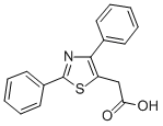 2-(2,4-DIPHENYL-1,3-THIAZOL-5-YL)ACETIC ACID CAS#: 21256-15-5