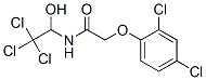 2-(2,4-dichlorophenoxy)-N-(2,2,2-trichloro-1-hydroxy-ethyl)acetamide CAS#: 2000-39-7