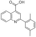 2-(2,5-DIMETHYL-PHENYL)-QUINOLINE-4-CARBOXYLIC ACID CAS#: 20389-07-5