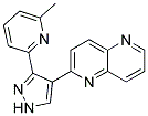 2-(3-(6-METHYLPYRIDIN-2-YL)-1H-PYRAZOL-4-YL)-1,5-NAPHTHYRIDINE CAS#: 446859-33-2