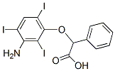 2-(3-Amino-2,4,6-triiodophenyloxy)-2-phenylacetic acid CAS#: 21761-85-3