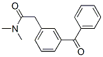2-(3-Benzoylphenyl)-N,N-dimethylacetamide CAS#: 24026-35-5