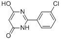 2-(3-CHLOROPHENYL)-6-HYDROXY-4(3H)-PYRIMIDINONE CAS#: 26863-50-3