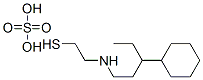 2-(3-Cyclohexylpentyl)aminoethanethiol sulfate CAS#: 21226-92-6