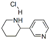 2-(3-PYRIDINYL)PIPERIDINE HYDROCHLORIDE CAS#: 15251-47-5