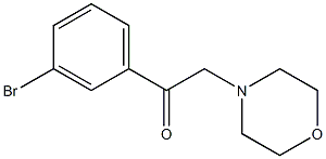 2-(3-broMophenyl)-1-Morpholinoethanone CAS#: 214209-93-5