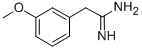 2-(3-methoxyphenyl)ethanimidamide CAS#: 208718-83-6