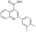 2-(3,4-DIMETHYL-PHENYL)-QUINOLINE-4-CARBOXYLIC ACID CAS#: 20389-06-4