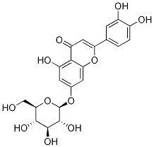 2-(3,4-Dihydroxyphenyl)-5,7-dihydroxy-4H-1-benzopyran-4-one mono-beta-D-glucopyranoside CAS#: 26811-41-6