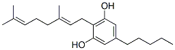 2-(3,7-Dimethyl-2,6-octadienyl)-5-pentyl-1,3-benzenediol CAS#: 2808-33-5