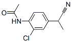 2-(4-ACETAMINO-3-CHLOROPHENYL)PROPIONITRILE CAS#: 28581-73-9