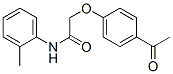 2-(4-ACETYL-PHENOXY)-N-O-TOLYL-ACETAMIDE CAS#: 17172-81-5