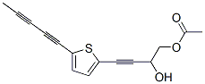 2-(4-Acetoxy-3-hydroxy-1-butynyl)-5-(1,3-pentadiynyl)thiophene CAS#: 26905-72-6