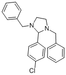 2-(4-CHLOROPHENYL)-1,3-BIS(PHENYLMETHYL)-IMIDAZOLIDINE CAS#: 227027-83-0
