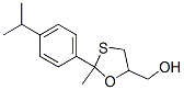 2-(4-Cumenyl)-2-methyl-1,3-oxathiolane-5-methanol CAS#: 24606-84-6