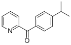 2-(4-ISOPROPYLBENZOYL)PYRIDINE CAS#: 206357-76-8