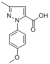 2-(4-METHOXY-PHENYL)-5-METHYL-2H-PYRAZOLE-3-CARBOXYLIC ACID CAS#: 218631-44-8