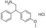 2-(4-METHOXYPHENYL)-2-PHENYLETHYLAMINE HYDROCHLORIDE CAS#: 21998-49-2