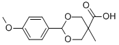 2-(4-METHOXYPHENYL)-5-METHYL-1,3-DIOXANE-5-CARBOXYLIC ACID CAS#: 219529-78-9
