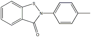 2 - (4 - Methylphenyl) - 1,2 - benzisothiazol - 3(2H)-one CAS#: 2514-30-9