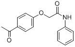 2-(4-acetylphenoxy)-n-phenyl-acetamid CAS#: 17172-76-8