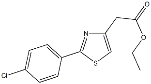 2-(4-chlorophenyl)-4-thiazoleacetic acid ethyl ester CAS#: 20287-70-1