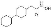 2-(4-cyclohexyl-1-cyclohexenyl)-N-hydroxy-acetamide CAS#: 28673-66-7