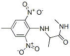 2-(4-methyl-2,6-dinitroanilino)-N-methylpropionamide CAS#: 25272-41-7