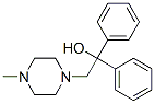 2-(4-methylpiperazin-1-yl)-1,1-diphenylethanol CAS#: 21579-78-2