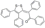 2-(4,5-Diphenyl-3H-1,2-dithiol-3-ylidene)-1,2-diphenylethanone CAS#: 16074-89-8