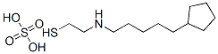2-(5-Cyclopentylpentyl)aminoethanethiol sulfate CAS#: 21208-99-1