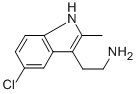 2-(5-chloro-2-methyl-1H-indol-3-yl)ethanamine CAS#: 1203-95-8