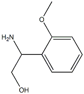 2-AMINO-2-(2-METHOXYPHENYL)ETHAN-1-OL CAS#: 108343-90-4