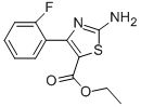 2-AMINO-4-(2-FLUOROPHENYL)-5-THIAZOLECARBOXYLIC ACID ETHYL ESTER CAS#: 247242-59-7