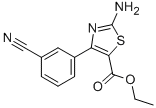 2-AMINO-4-(3-CYANOPHENYL)-5-THIAZOLECARBOXYLIC ACID ETHYL ESTER CAS#: 209732-46-7
