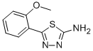 2-AMINO-5-(2-METHOXYPHENYL)-1,3,4-THIADIAZOLE CAS#: 28004-56-0