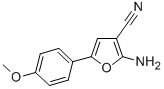 2-AMINO-5-(4-METHOXY-PHENYL)-FURAN-3-CARBONITRILE CAS#: 26454-83-1