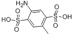 2-AMINO-5-METHYL-1,4-BENZENEDISULFONIC ACID CAS#: 26585-57-9