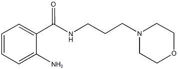 2-AMINO-N-(3-MORPHOLIN-4-YLPROPYL)BENZAMIDE CAS#: 13666-71-2