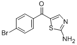 (2-AMINO-THIAZOL-5-YL)-(4-BROMO-PHENYL)-METHANONE CAS#: 27053-25-4