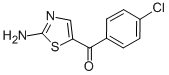 (2-AMINO-THIAZOL-5-YL)-(4-CHLORO-PHENYL)-METHANONE CAS#: 27053-24-3