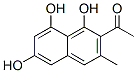 2-Acetyl-3-methylnaphthalene-1,6,8-triol CAS#: 23520-25-4