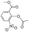 2-Acetyloxy-3-nitrobenzoic acid methyl ester CAS#: 22621-42-7