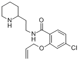 2-(Allyloxy)-4-chloro-N-(2-piperidinoethyl)benzamide CAS#: 25709-16-4