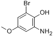 2-Amino-6-bromo-4-methoxyphenol CAS#: 206872-01-7