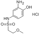 2-Aminophenol-4-(2'-methoxy)sulfonethylamide hydrochloride CAS#: 112195-27-4