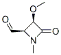 2-Azetidinecarboxaldehyde, 3-methoxy-1-methyl-4-oxo-, (2R,3R)- (9CI) CAS#: 227288-02-0